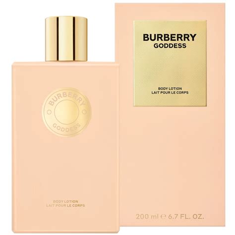 burberry crema corpo 200 ml|burberry goddess body cream.